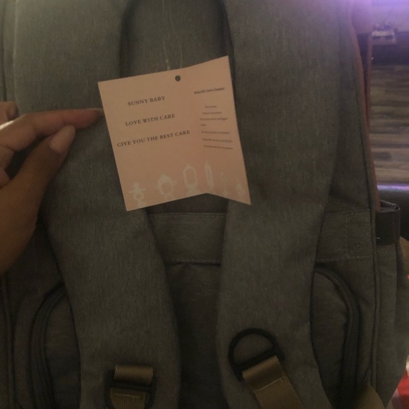 Machine bird diaper bag